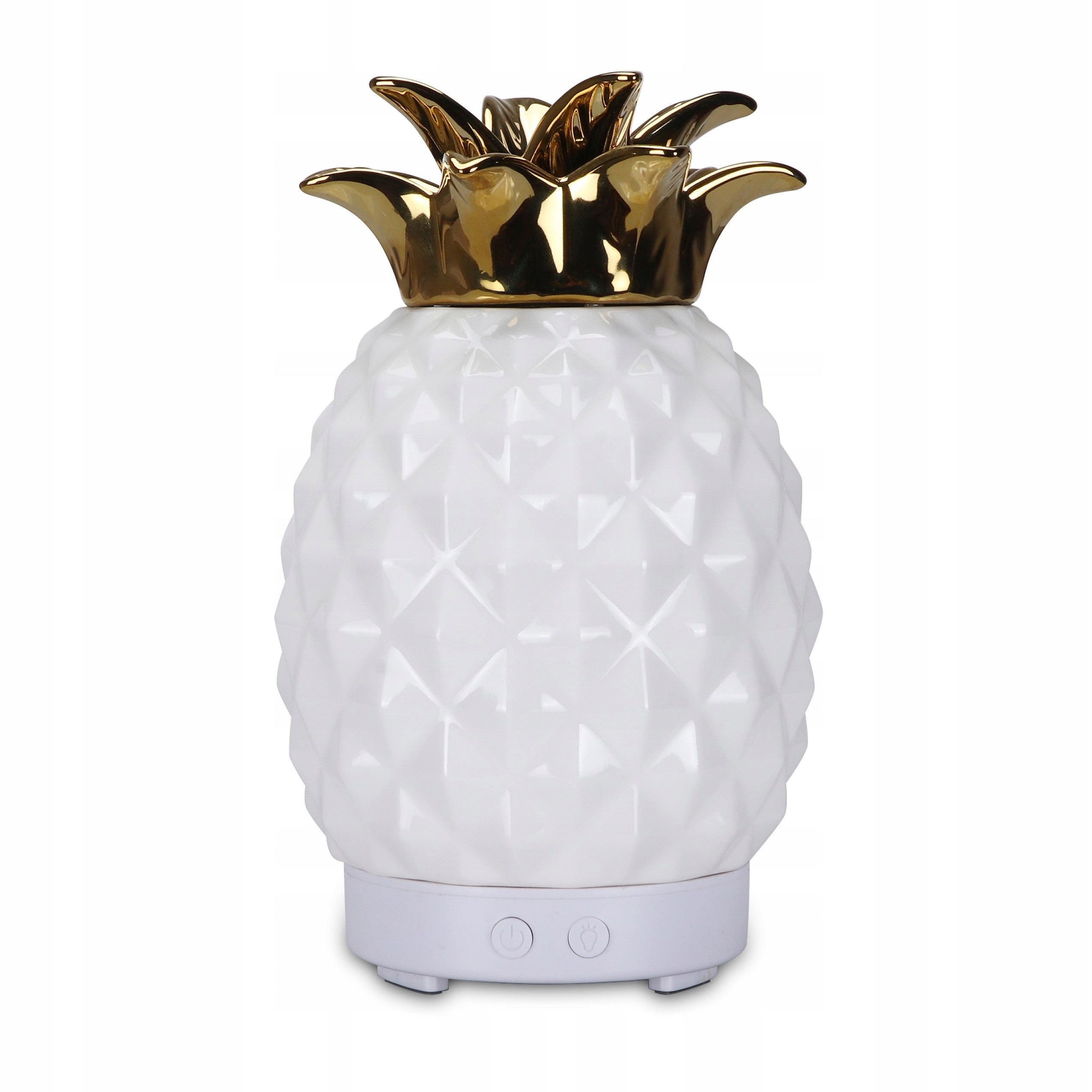 Air Humidifier Pineapple Scent Diffuser LED Ceramic Ultrasonic