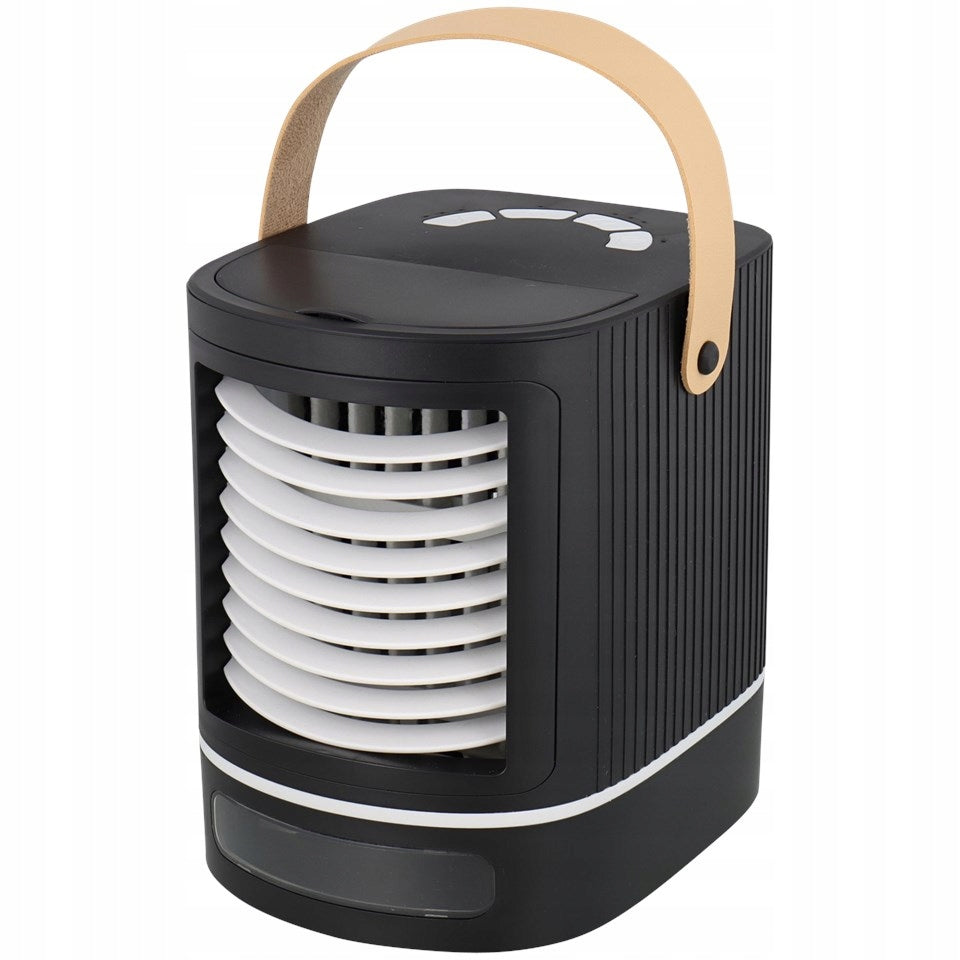 Air Humidifier Portable Air Conditioner Diffuser 3in1 BLACK