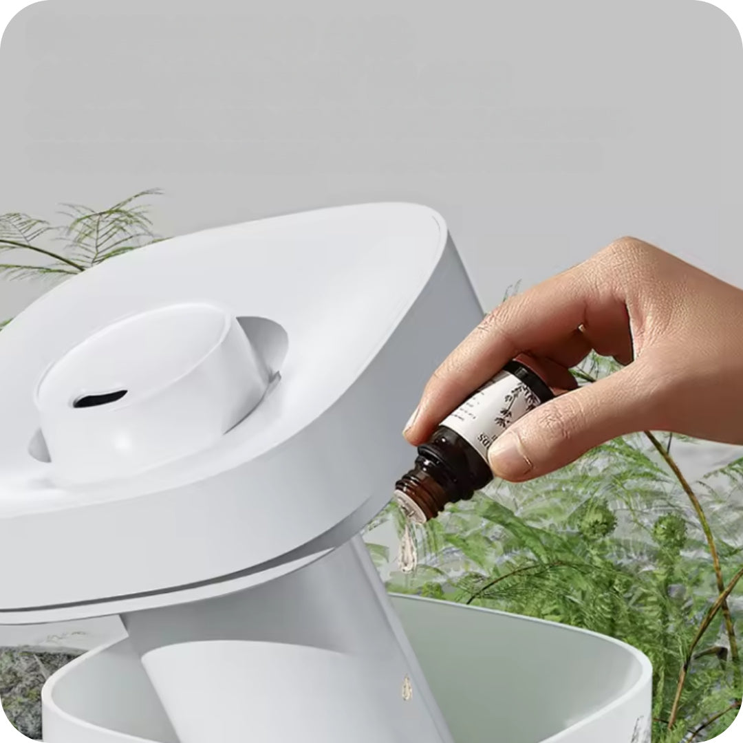 Air Humidifier Ultrasonic Diffuser IONIZER Aromatherapy QUIET 3.5 EAN (GTIN) 5906196201915