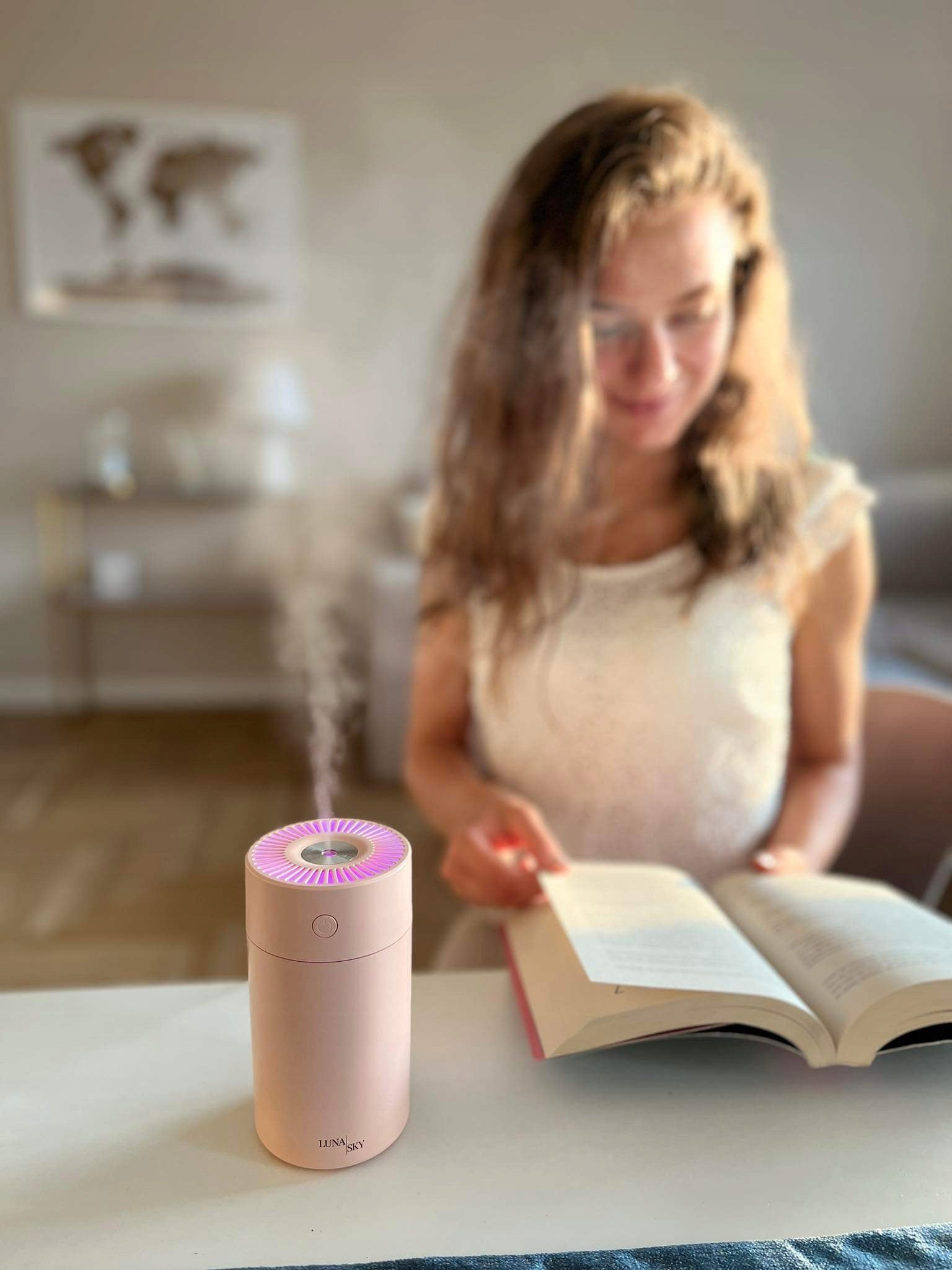Air Humidifier Ultrasonic Fragrance Diffuser Aromatherapy Luna Sky Brand no brand