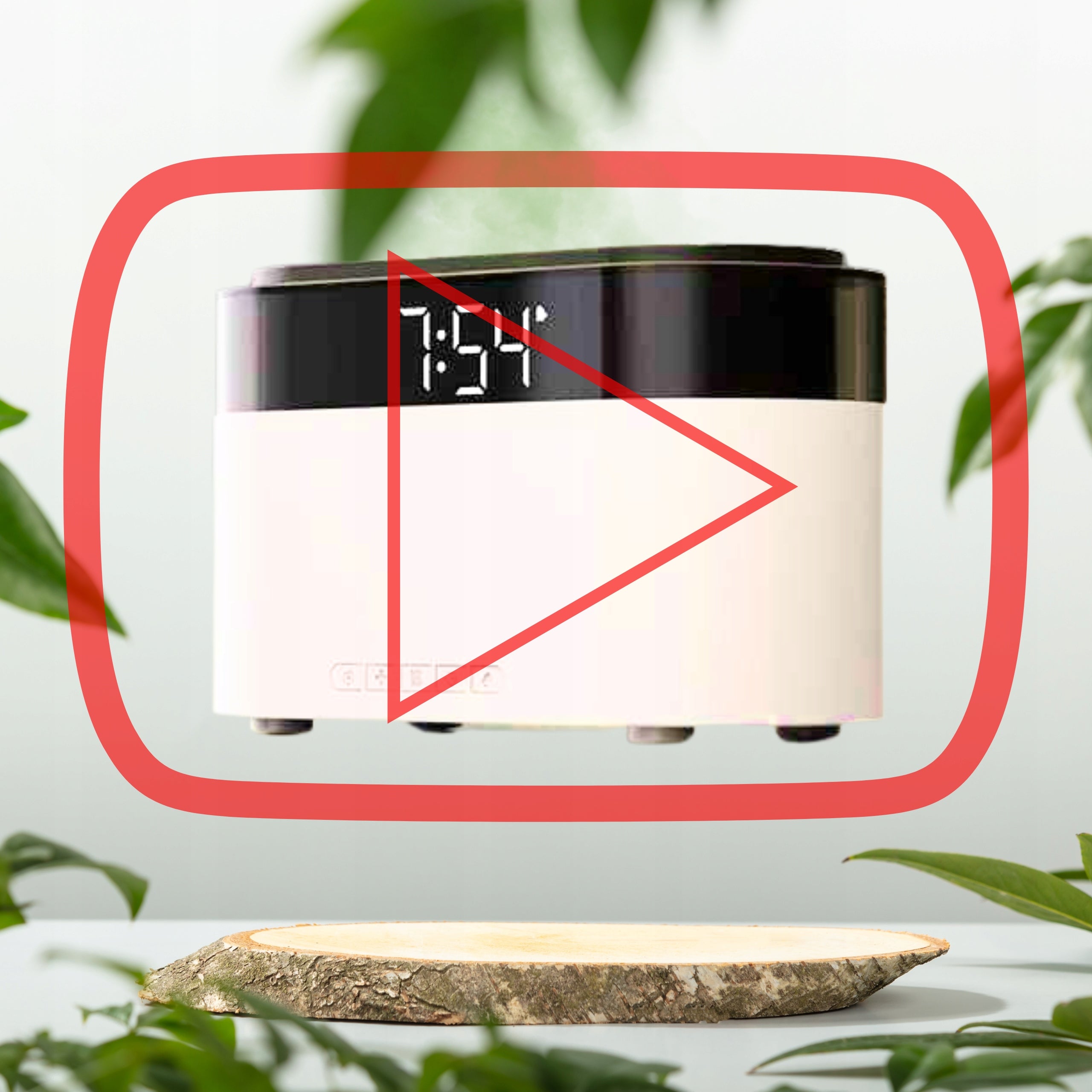 Air Humidifier Ultrasonic LED Fragrance Diffuser Aromatherapy Remote Control Performance 280 ml/h