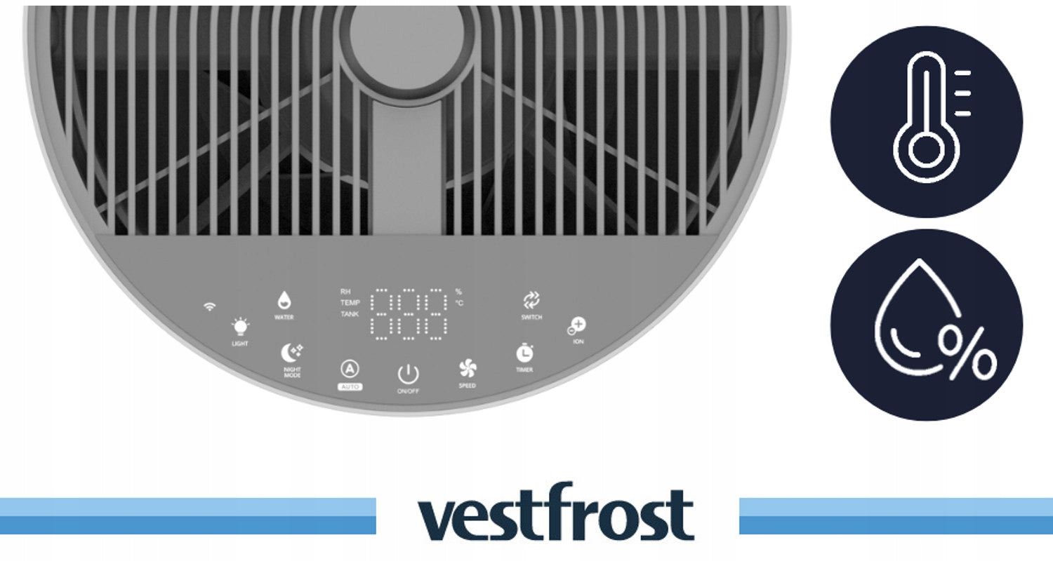 Air Humidifier Vestfrost VPH2I40WH | Aromatherapy 2in1 Oil FREEBIE Manufacturer code VPH2I40WH