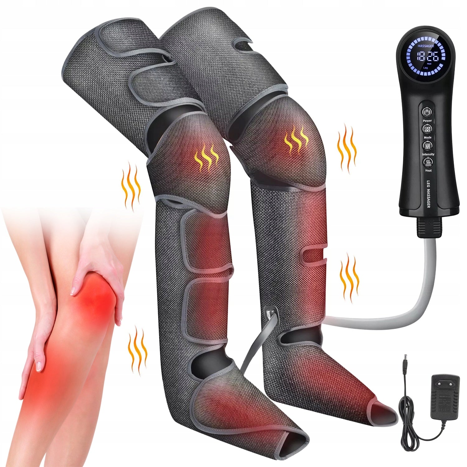 Air Massager for Leg Drainage, Compression Leg Massage Device Drainage