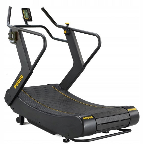 Air Runner Mechanical Training Treadmill 2.0 ELITE PROUD Measurements training duration distance speed pulse fat