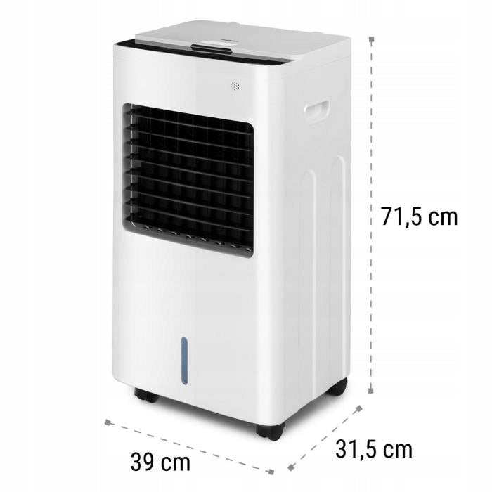 Air conditioner OneConcept Freeze Me 400 m³/h 8L white remote control timer Humidifier Airflow 400 m³/h