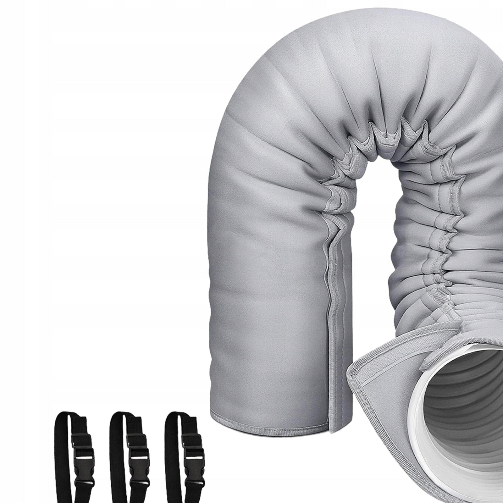 Air conditioner hose cover with bands for 5 inches and 5.9 inches in diameter Airflow 1.1 m³/h