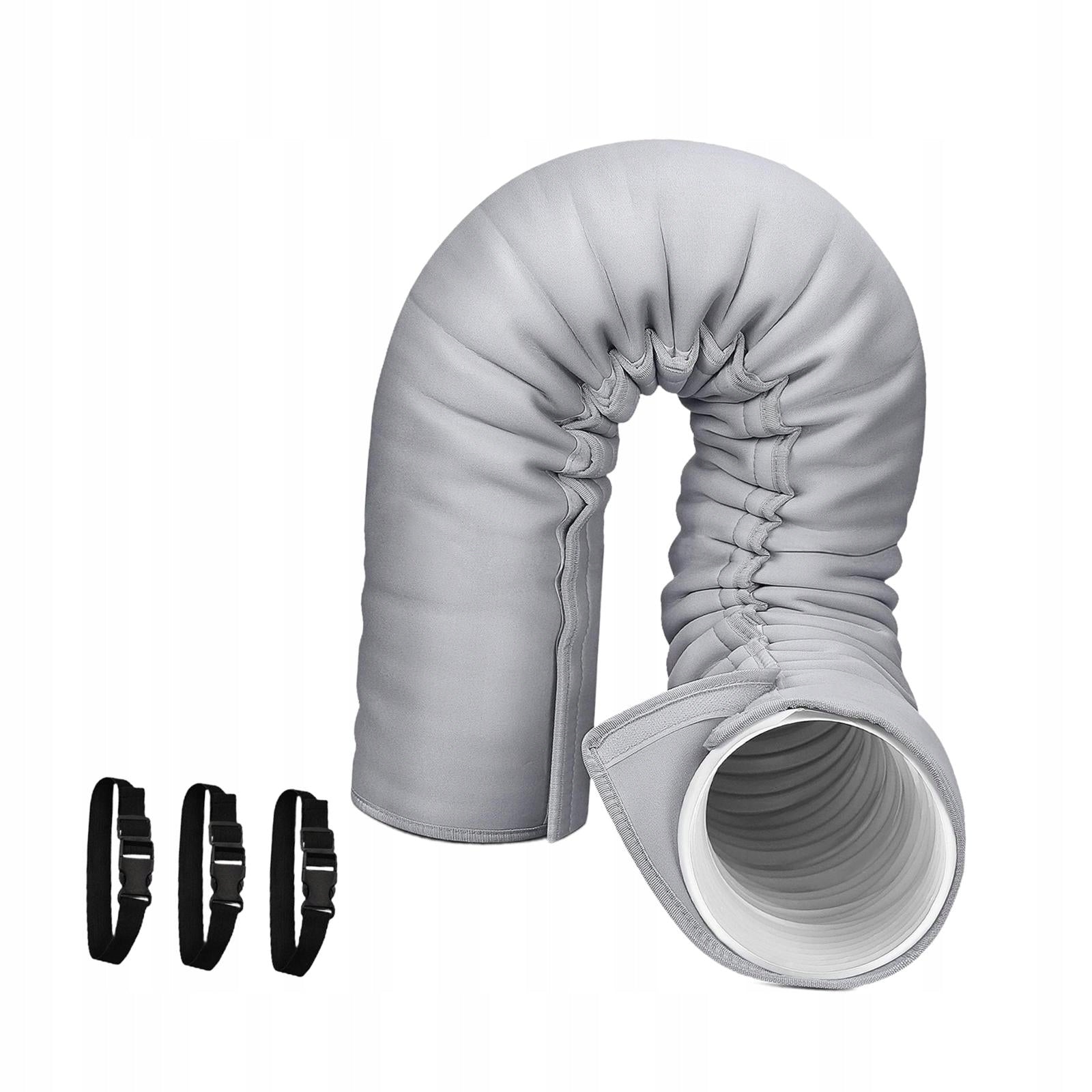 Air conditioner hose cover with bands for 5 inches and 5.9 inches in diameter Model Air Conditioner Hose Cover