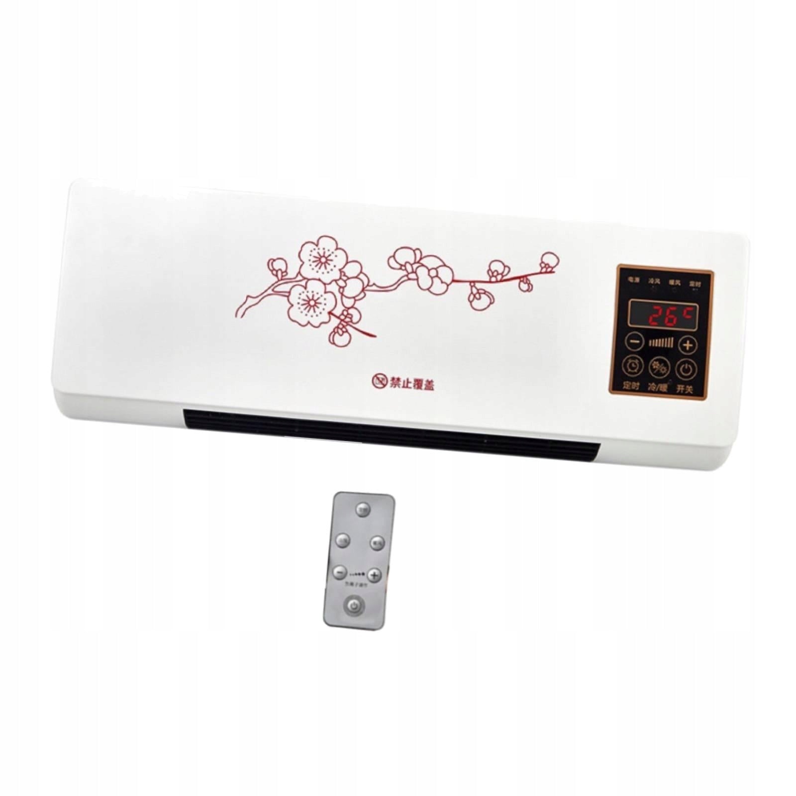 Air conditioner with Split heating function with heat pump, mounted on Power 1.1 W