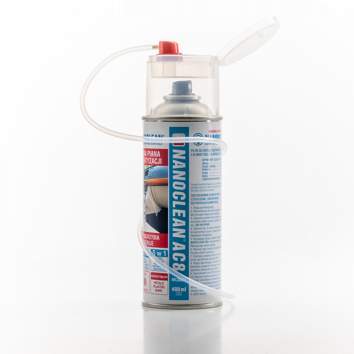Air conditioning defungal cleaner cleaning NanoClean AC8 for car/home Manufacturer's catalog number TX15.032