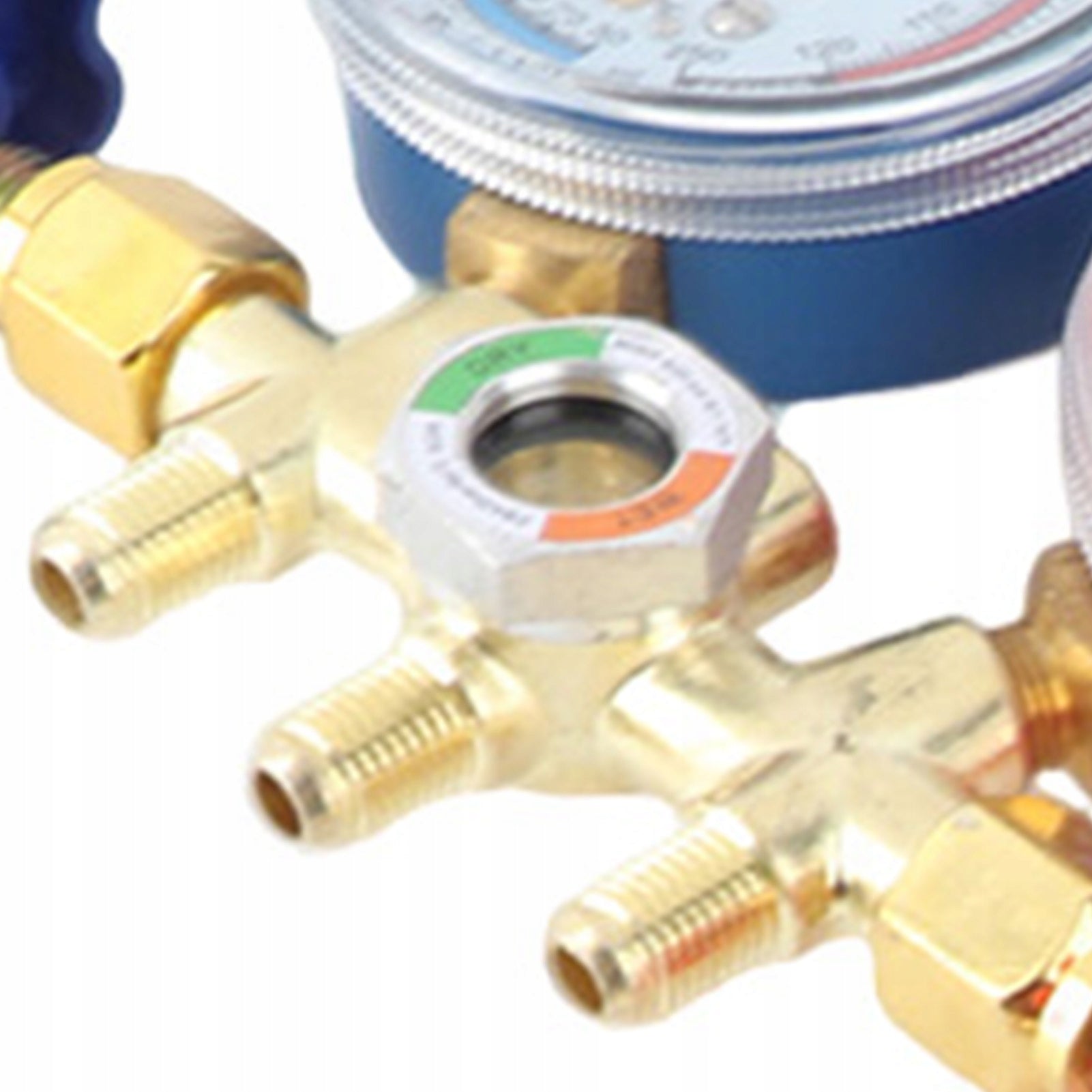 Air conditioning pressure gauge R410 22 134A 3-way QH tube set Type not specified