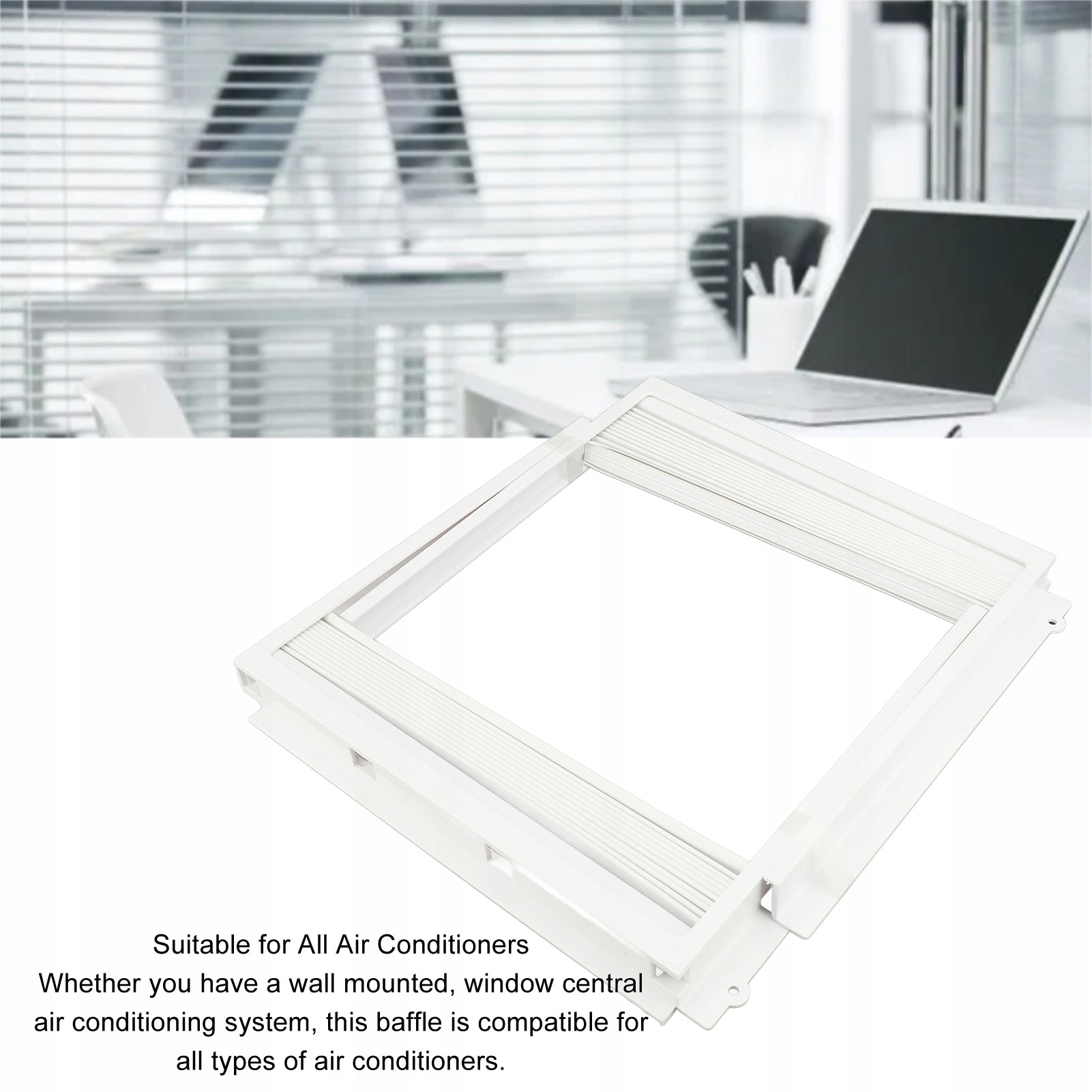 Air conditioning shutter partition, double layer insulation Use-friendly Type not specified