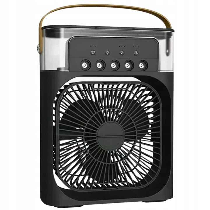 Air humidifier 3in1 USB Mik-Star air conditioner LED fan 7 colors Control electronic