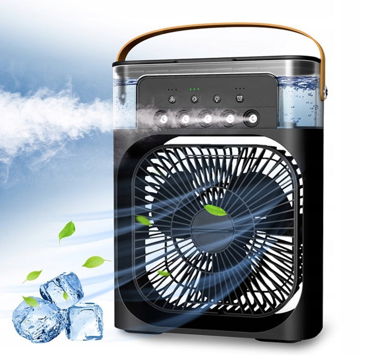 Air humidifier 3in1 USB Mik-Star air conditioner LED fan 7 colors Manufacturer code KLIMATOR DO DOMU WENTYLATOR 3W1 5906112680640