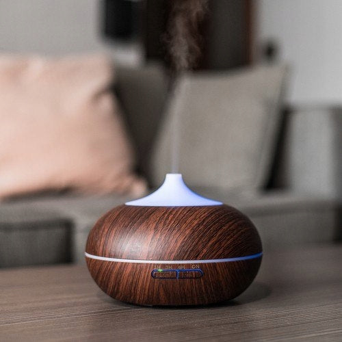 Air humidifier 4in1 LED remote control aromatherapy ionization 500ml Type ultrasonic humidifier