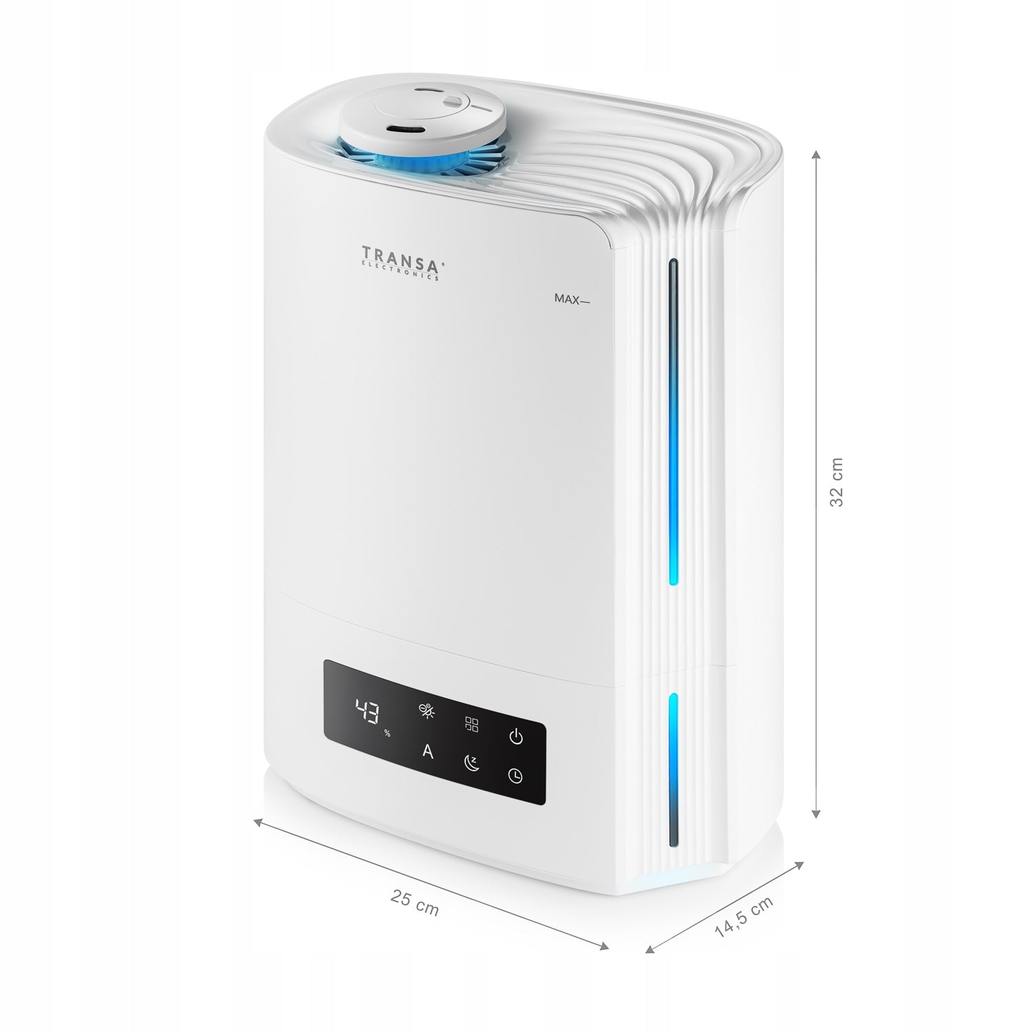 Air humidifier AROMATHERAPY HYGROSTAT PILOT LED White 4,8L Dominant color white