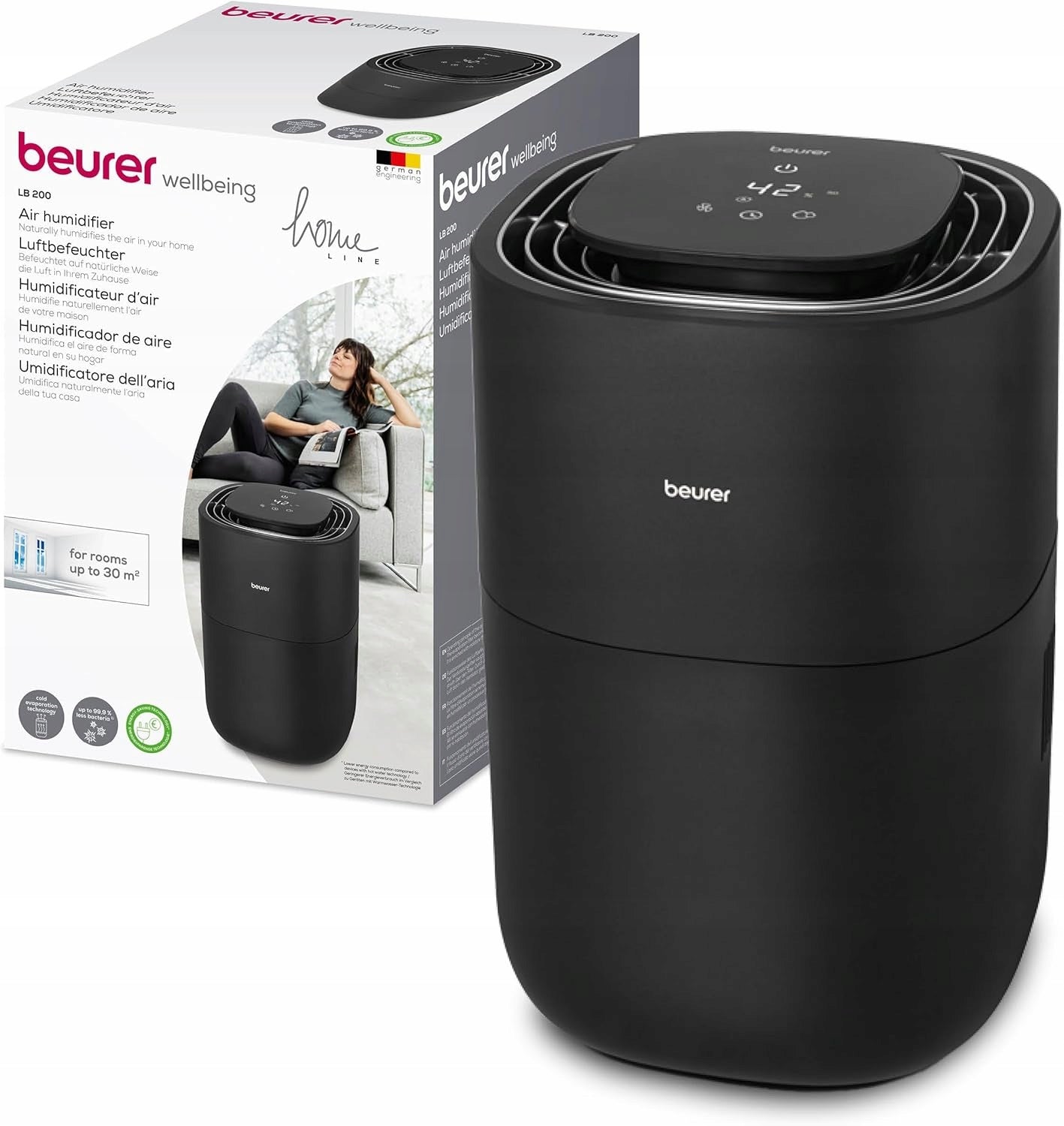 Air humidifier Beurer LB200 energy efficient up to 30m²