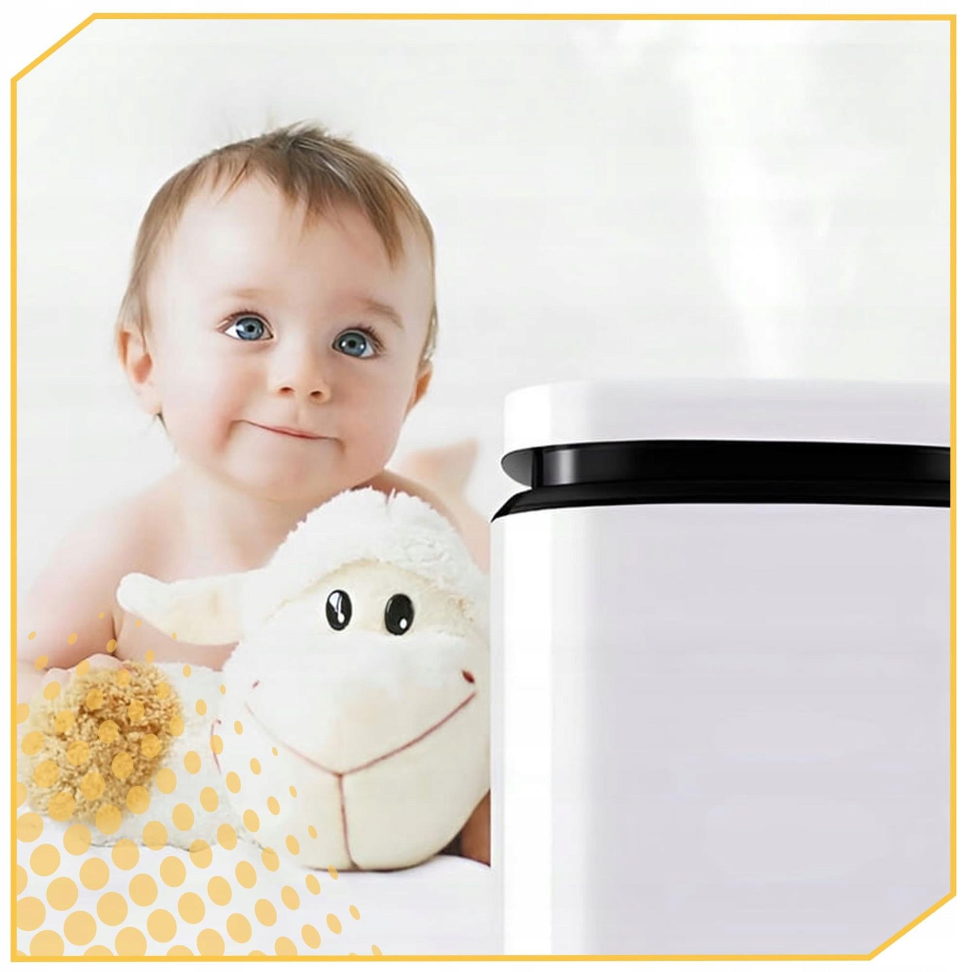 Air humidifier SMART HOME automatic AROMATHERAPY + REMOTE CONTROL Type steam humidifier