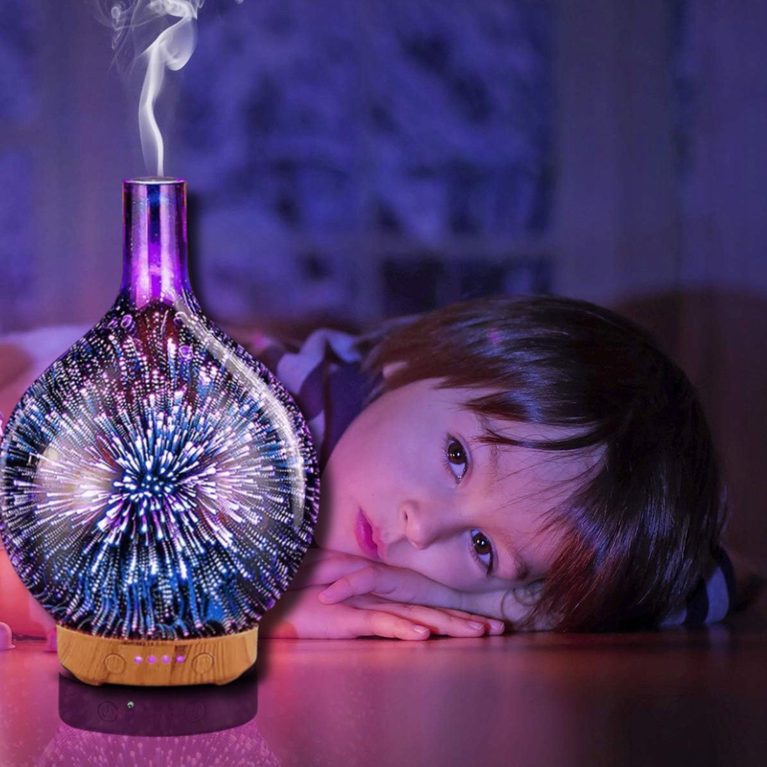Air humidifier and aroma diffuser 200ml with LED aromatherapy light EAN (GTIN) 5904826610618