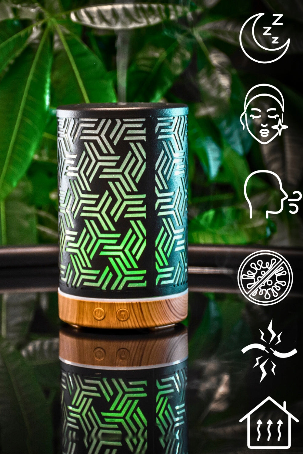 Air humidifier aroma diffuser led aromatherapy Father's Day GIFT Manufacturer code Dyfuzor do olejków NM23J194 TANGARO