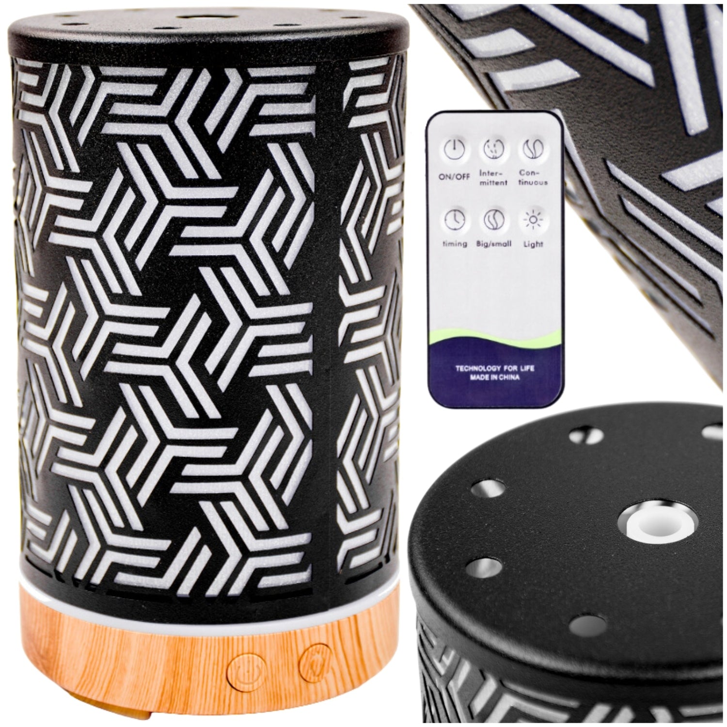 Air humidifier aroma diffuser led aromatherapy Father's Day GIFT