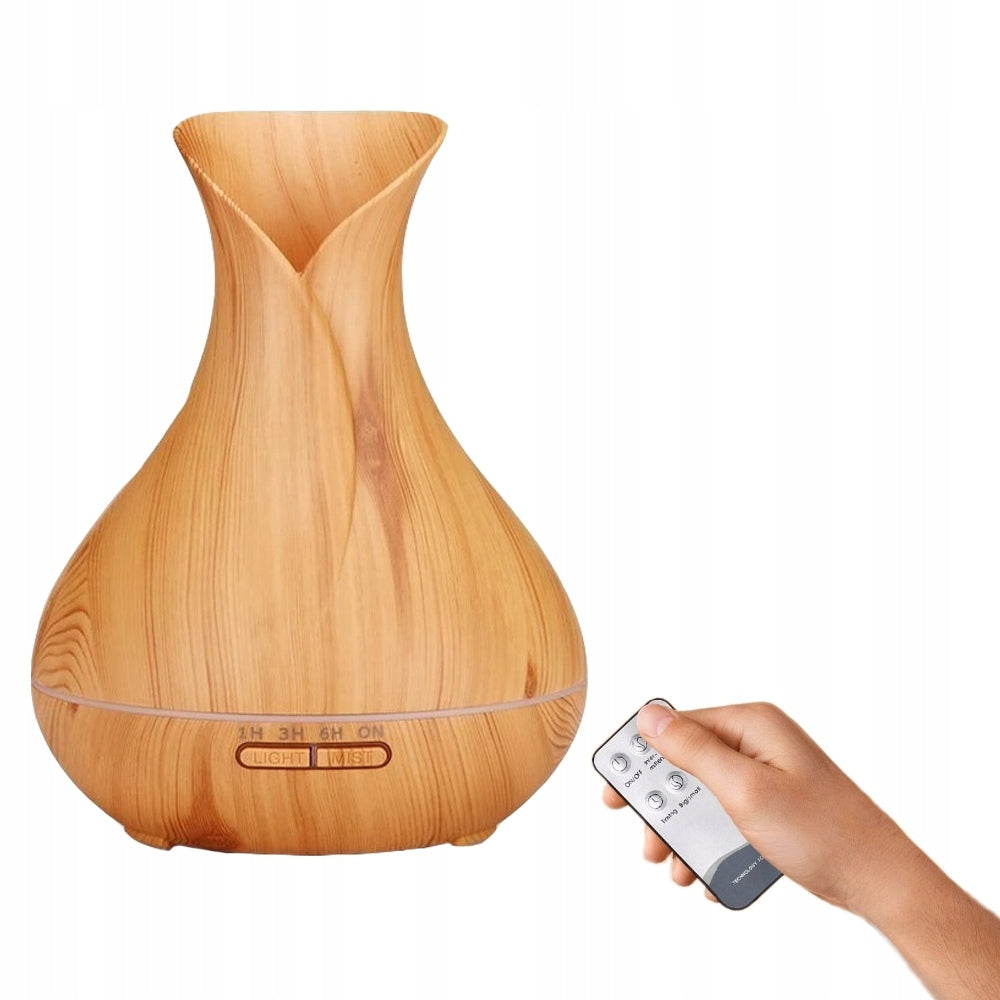 Air humidifier aroma diffuser led lamp aromatherapy 300ml+ remote control Batteries included no
