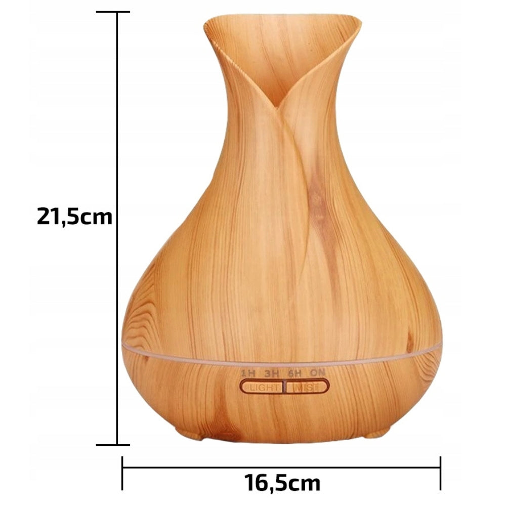 Air humidifier aroma diffuser led lamp aromatherapy 300ml+ remote control Brand no brand