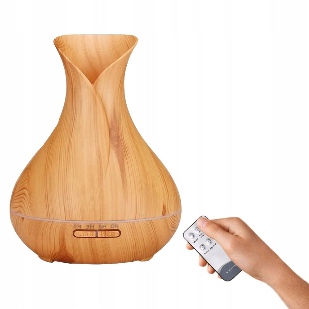 Air humidifier aroma diffuser led lamp aromatherapy 300ml+ remote control Packaging status original