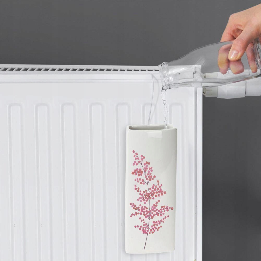 Air humidifier for radiator water heater Dominant color white