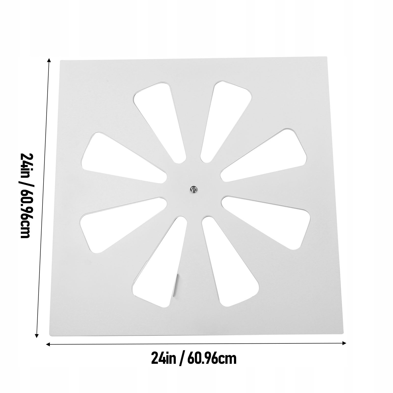 Air supply deflector, air conditioning supply cover Easy installation in Range of energy efficiency classes A - G