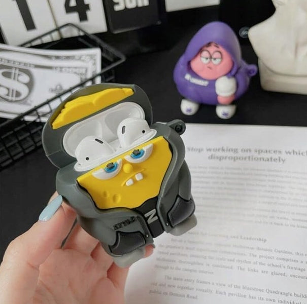 AirPods 4 (4th Gen), D Fun SpongeBob Protective Silicone Case Manufacturer code YHY