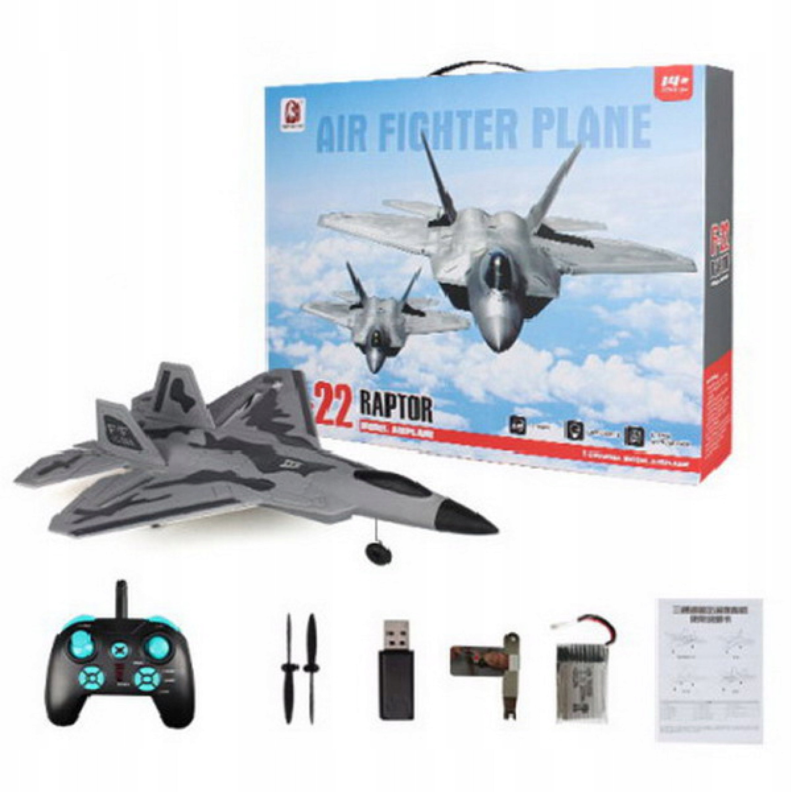 Aircraft Fighter RAPTOR-22 R/C