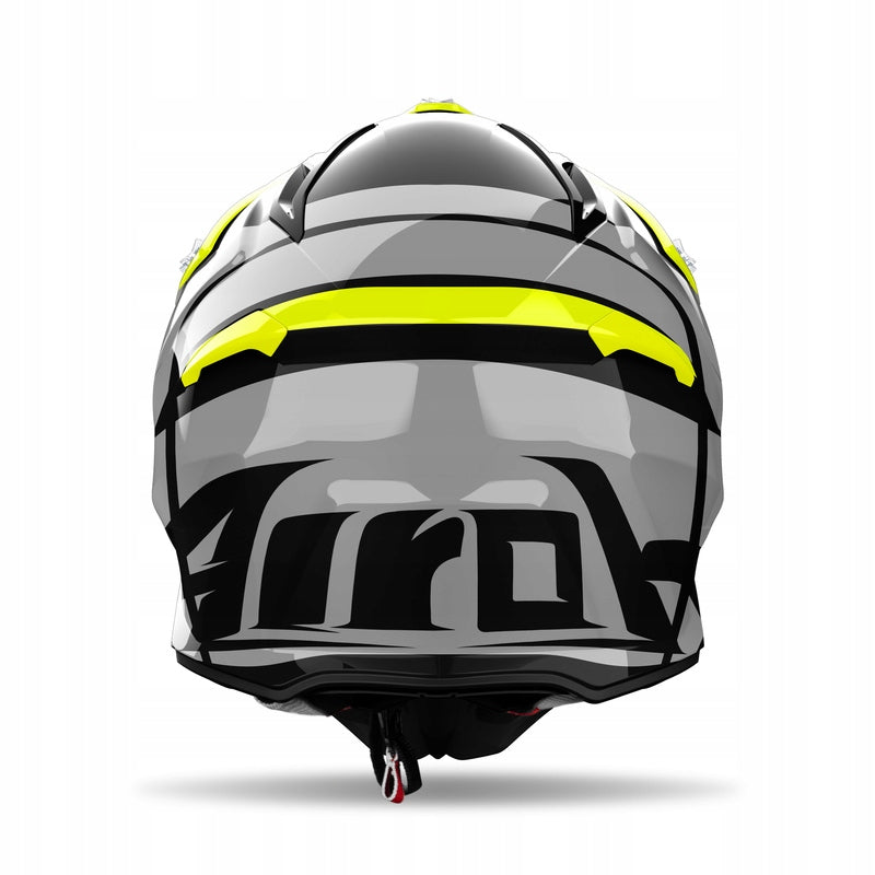 Airoh Aviator Ace 2 Engine Yellow Gloss L Offroad Motorcycle Helmet Size L