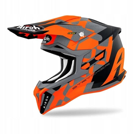 Airoh STRYCKER XXX ORANGE MATT FREEBIES helmet Size S