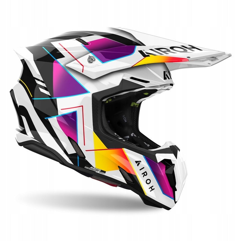 Airoh Twist 3 Rainbow Gloss Helmet Manufacturer Airoh