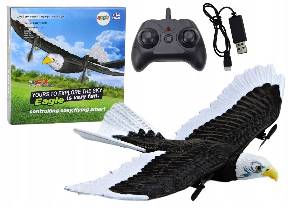 Airplane Eagle Bird Remote Controlled RC 2.4G 41cm x 28cm x 5cm