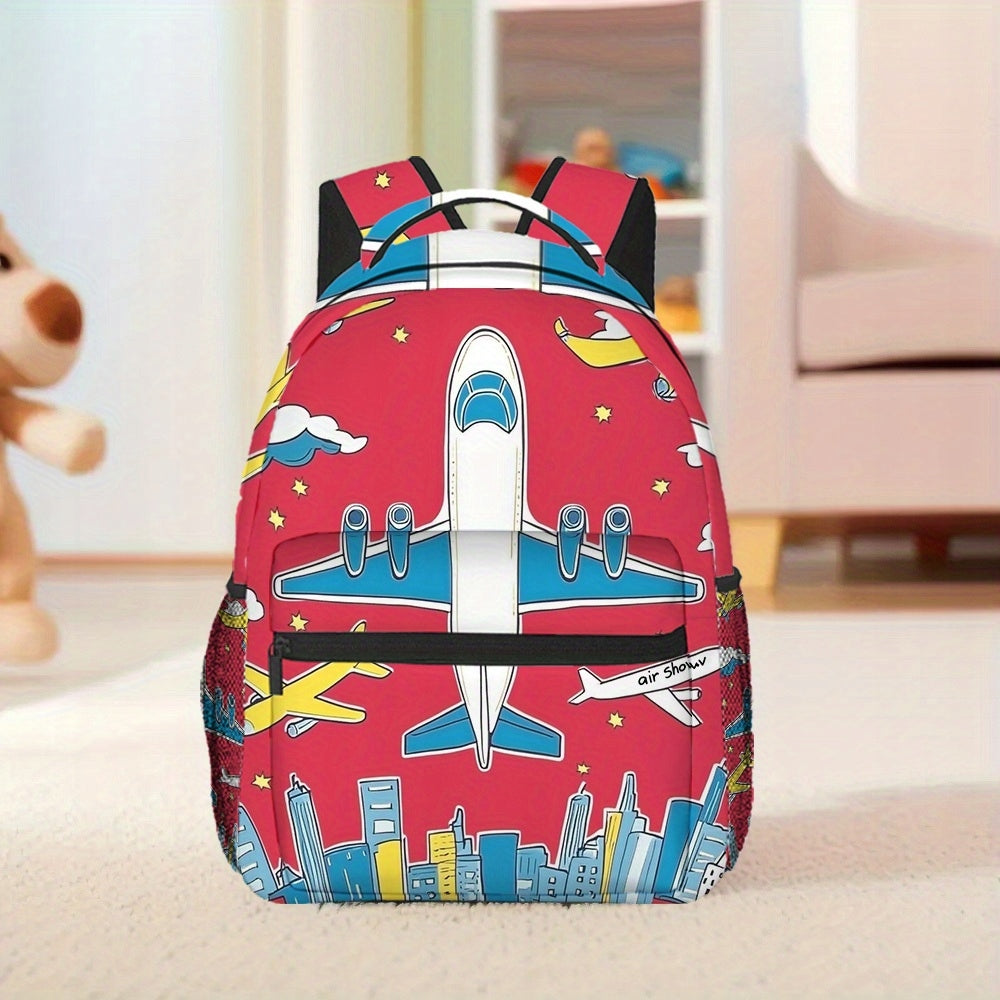 Airshow Flight Airplane Backpack for School and Work Essentials