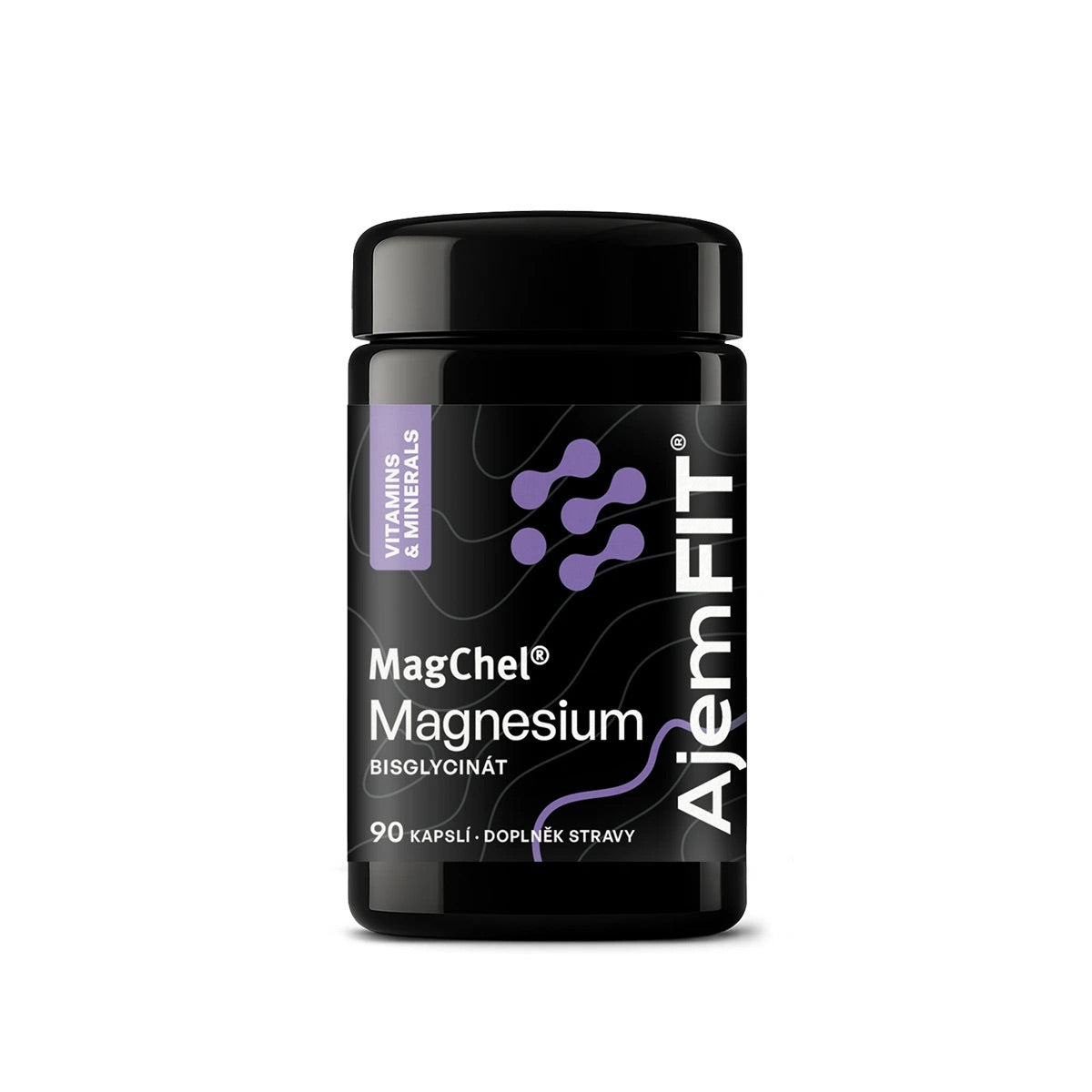 AjemFIT Magnesium Bisglycinate (MagChel), Vitamin B6 - 90 capsules Brand no brand