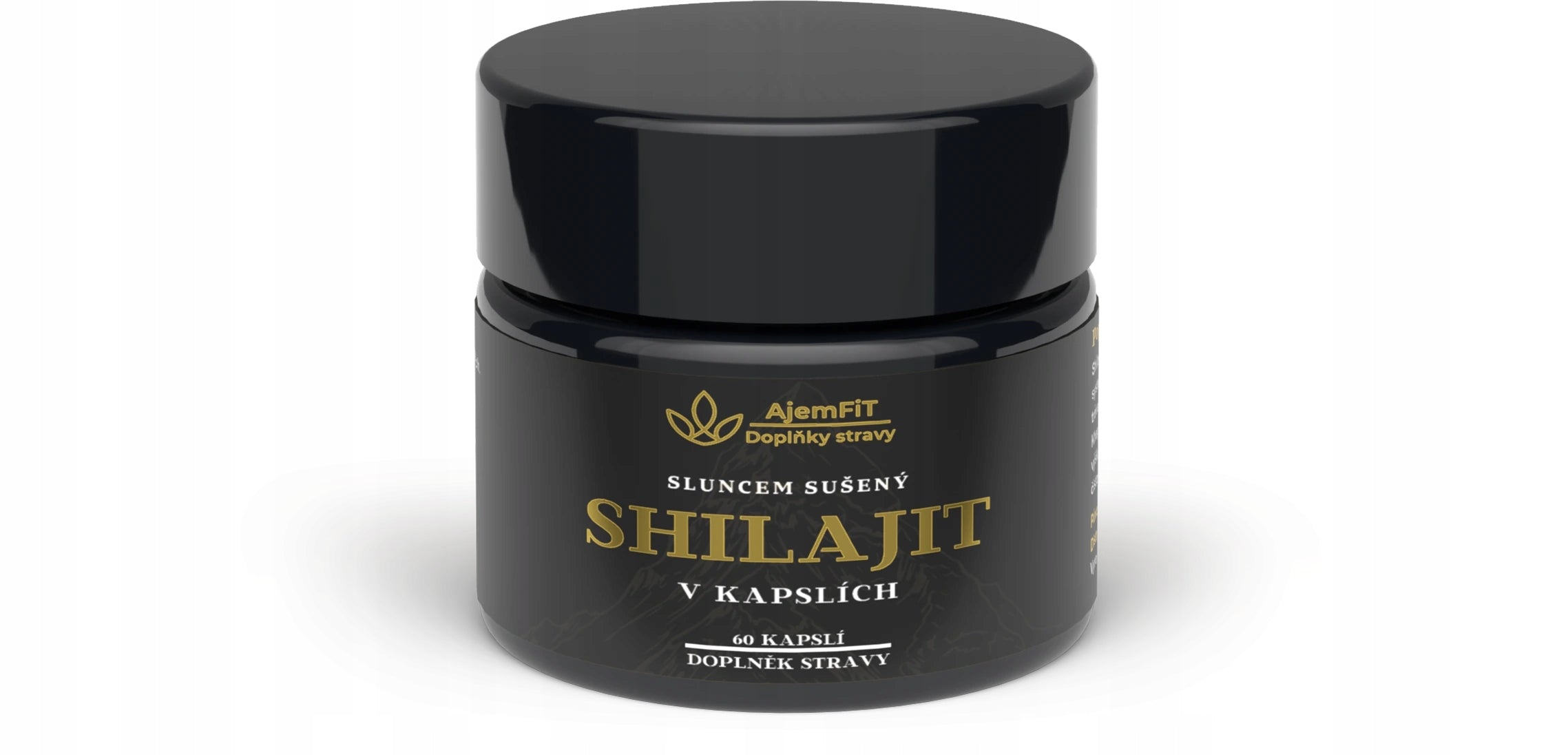 AjemFIT Shilajit Sun Dried - 60 capsules