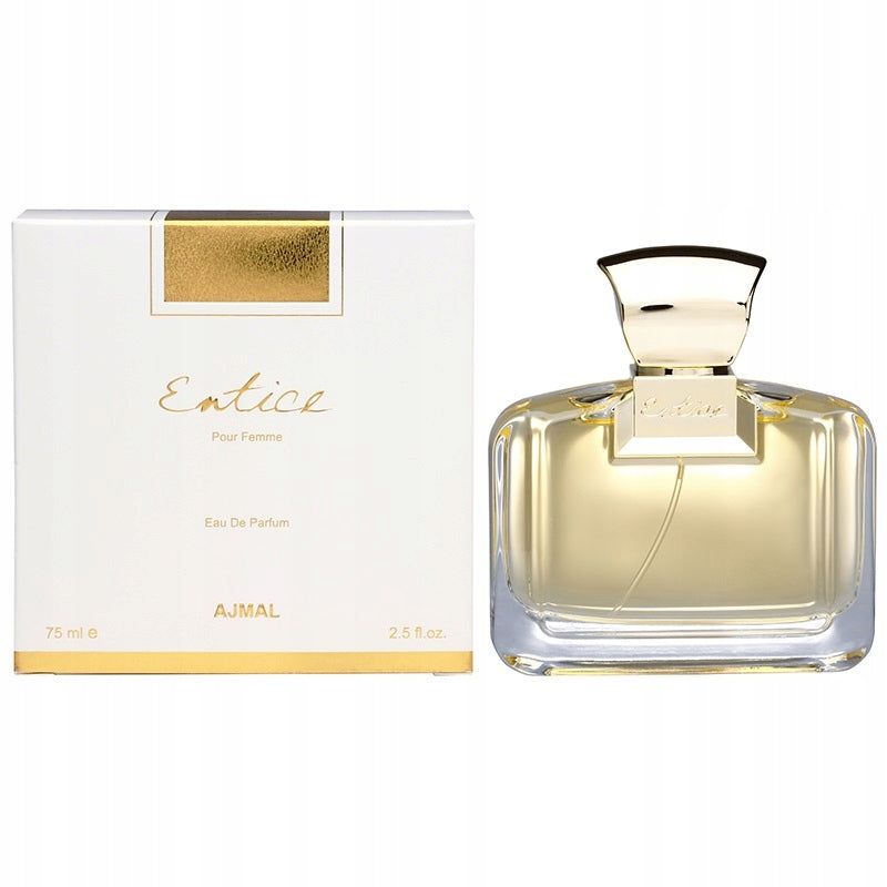Ajmal Entice Pour Femme Perfumed Water 75 ml Packaging status original