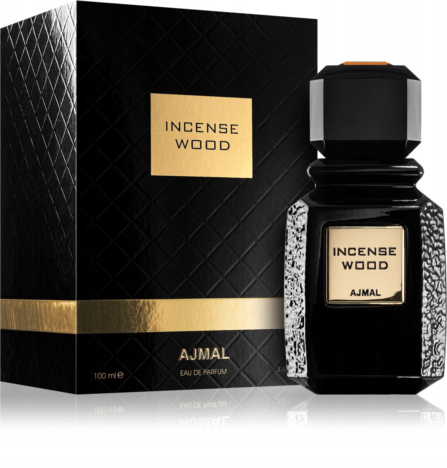 Ajmal Incense Wood Perfumed Water 100 ml Packaging status original