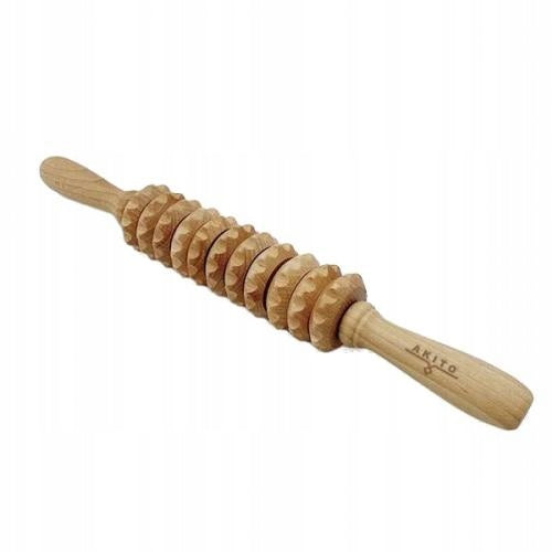 Akito Wooden Flexible Massager for Anti-Cellulite Massage, 1 Piece