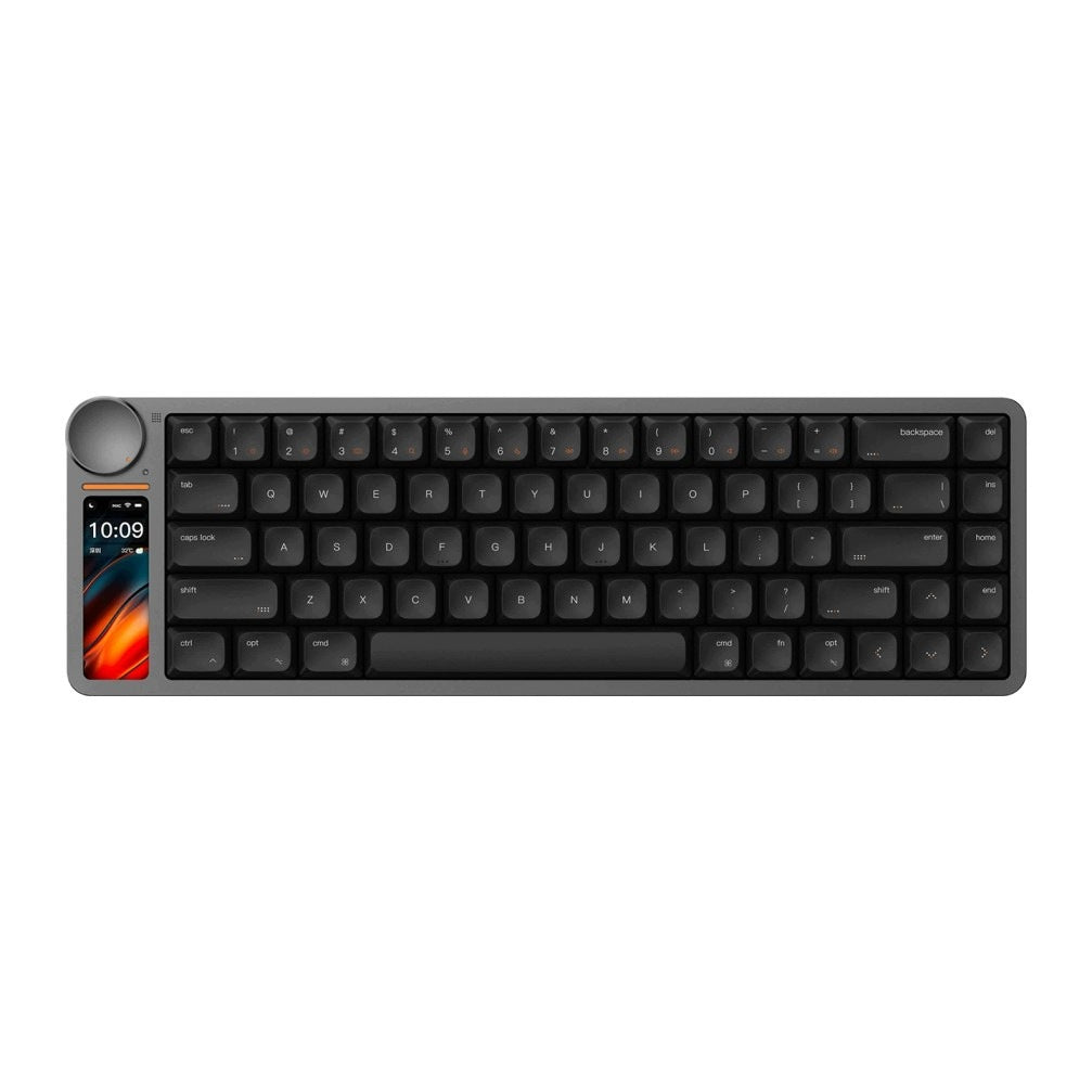 Akko Linx68 Low Profile Aluminum Mechanical Keyboard with Blac Screen