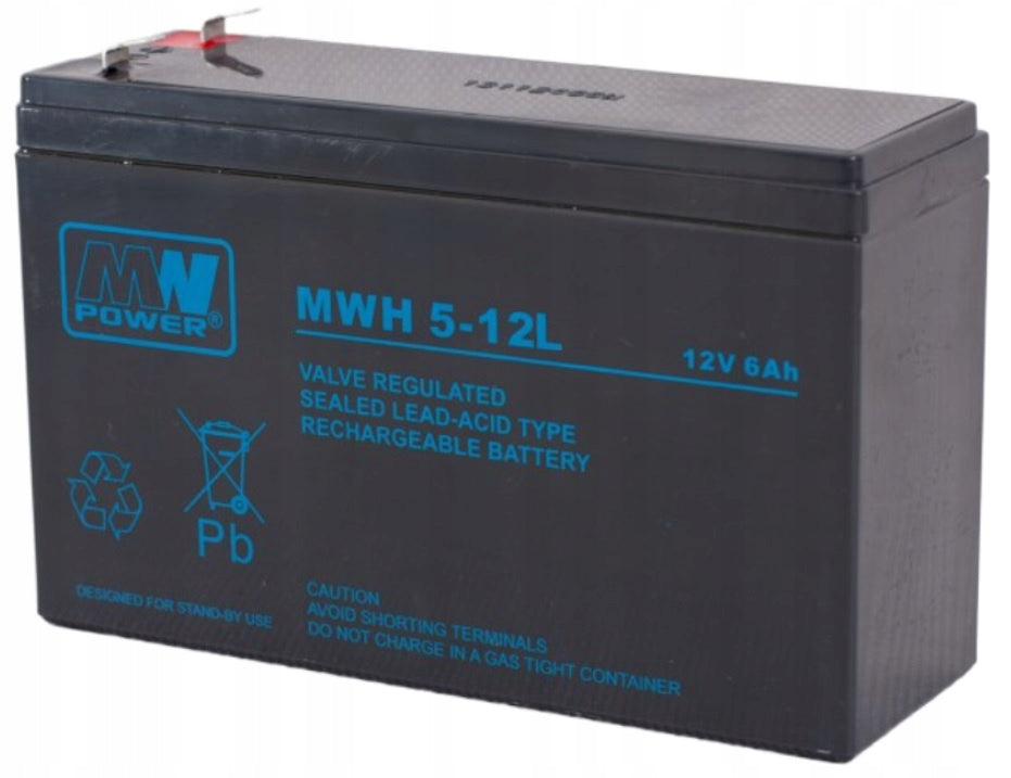 Batterie MPL MW Power MWH 5-12L USV 