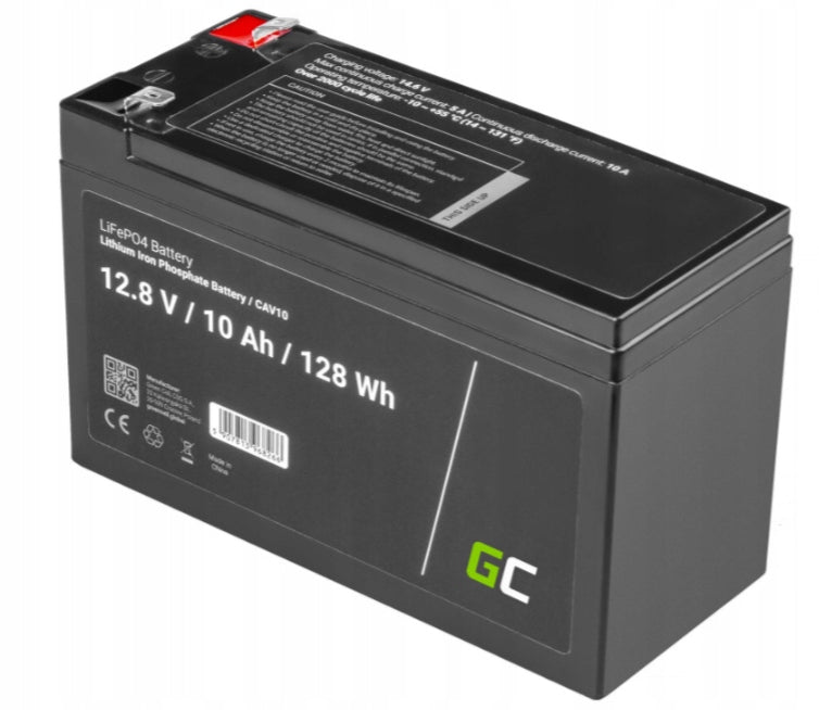 Batterie Green Cell LiFePO4 12,8V 