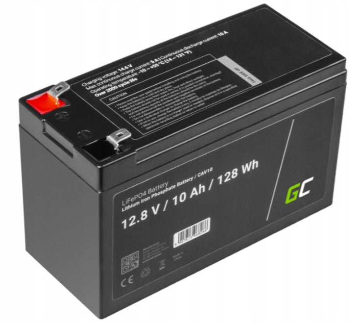 Batterie Green Cell LiFePO4 12,8V 