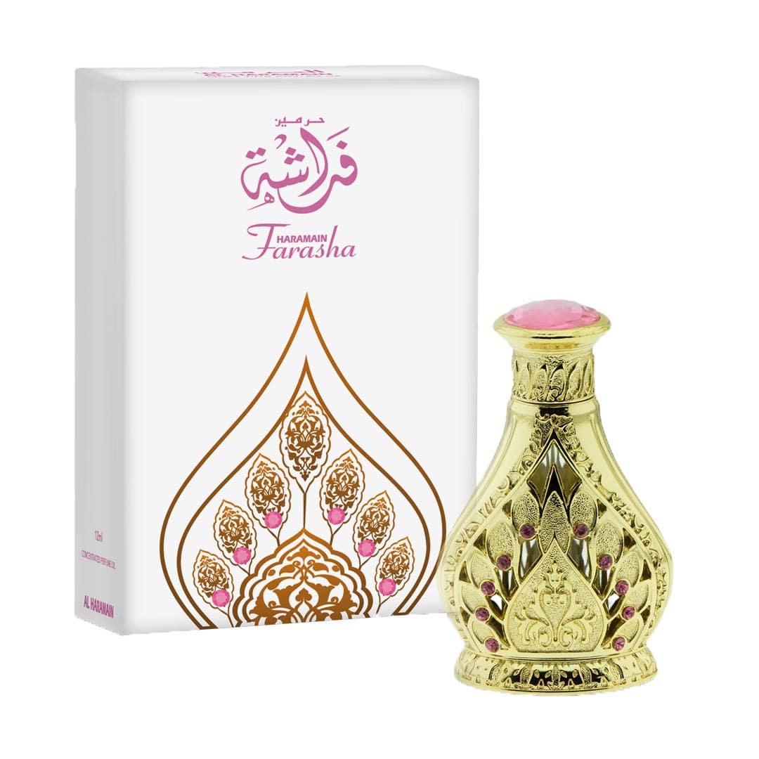 Al Haramain Farasha 12ml Perfumed Oil Fragrance Universal Unisex Packaging status original