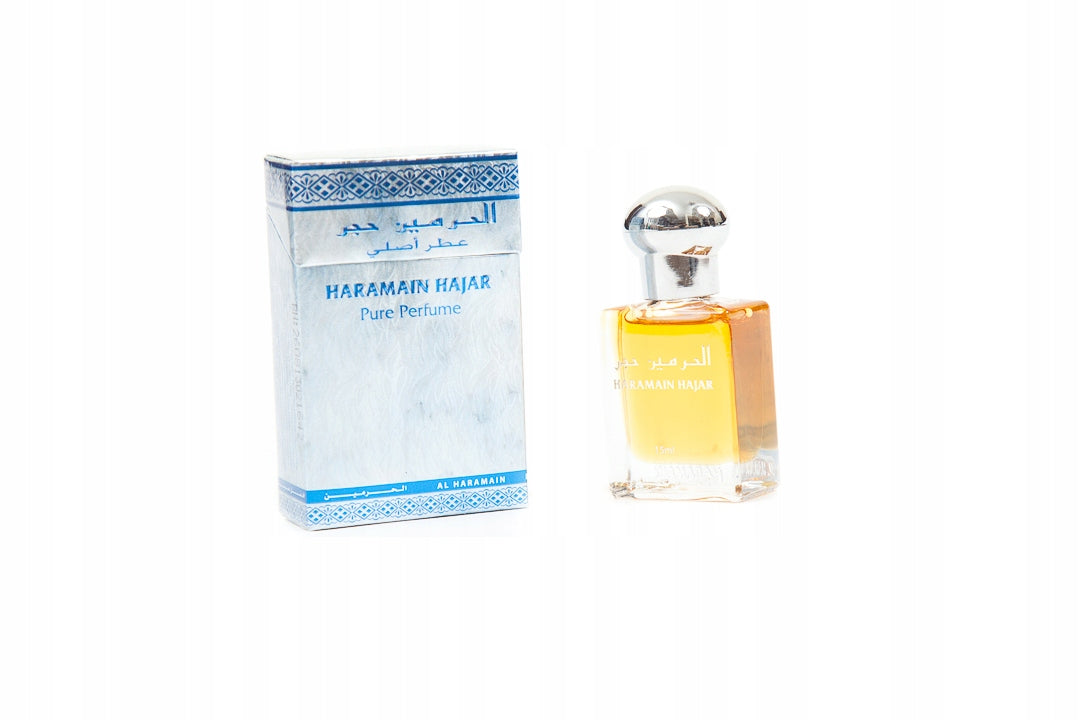 Al Haramain Hajar Perfumed Oil 15 ml Packaging status original