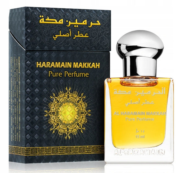 Al Haramain Makkah Pure Perfume perfumed oil U 15ml foil