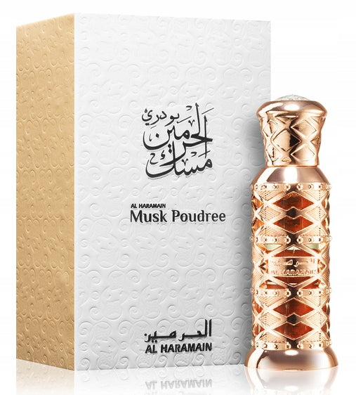 Al Haramain Musk Poudree perfumed oil U 12ml foil
