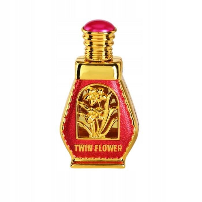 Al Haramain Twin Flower Perfumed Oil 15 ml Packaging status original